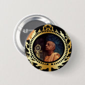 TOVP/Prabhupada Button (Voorkant /achterkant)