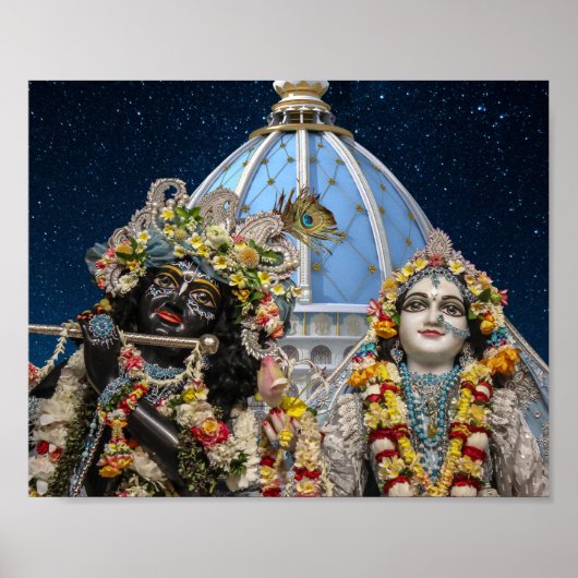 TOVP/Radha Madhava 8 x 10 Print (Voorkant)