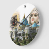 TOVP/Radha Madhava Clock Grote Klok (Hoek)