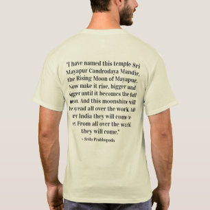 TOVP/Srila Prabhupada tweezijdig Shirt