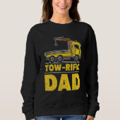 Tow rific Dad Tow Trucker Trui (Voorkant)