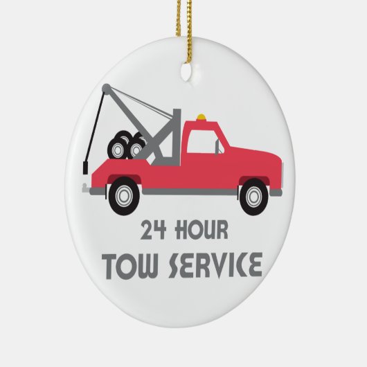 Tow-service Keramisch Ornament (Rechts)