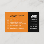 Tow Truck, Auto Mechanic & Repairs Visitekaartje (Achterkant)