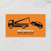 Tow Truck, Auto Mechanic & Repairs Visitekaartje (Voorkant)
