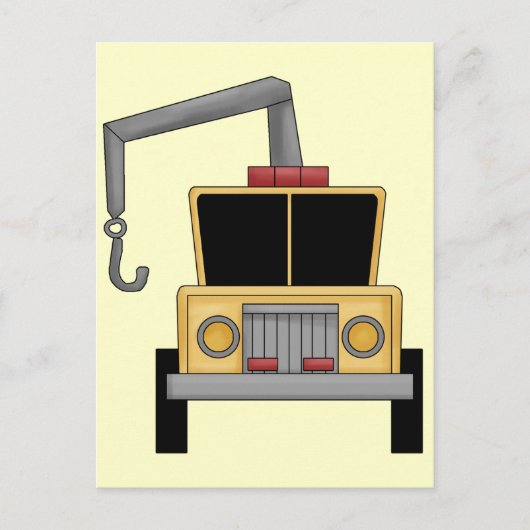 Tow Truck Briefkaart (Voorkant)
