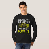 Tow Truck Driver Wrecker Towing T-shirt (Voorkant volledig)