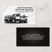 Tow Truck | Industriële industrie Visitekaartje (Voorkant / Achterkant)