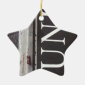  Tow Truck JUNK SIGN Keramisch Ornament (Voorkant)