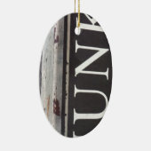  Tow Truck JUNK SIGN Keramisch Ornament (Rechts)