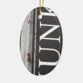  Tow Truck JUNK SIGN Keramisch Ornament (Links)