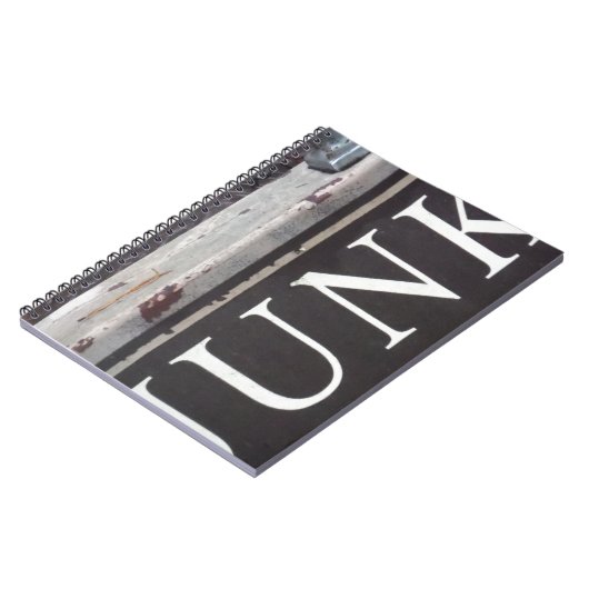  Tow Truck JUNK SIGN Notitieboek (Linkerzijde)