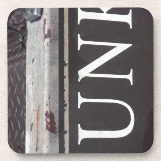  Tow Truck JUNK SIGN Onderzetter (Voorkant)