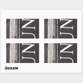  Tow Truck JUNK SIGN Rechthoekige Sticker (Vel)