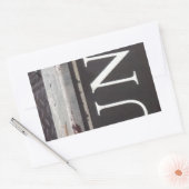  Tow Truck JUNK SIGN Rechthoekige Sticker (Envelop)