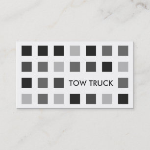 TOW TRUCK (moskee-vierkanten) Visitekaartje