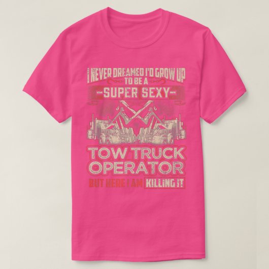 Tow Truck Operator Essential T-shirt (Design voorkant)