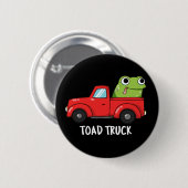 Tow Truck Pun Dark BG Ronde Button 5,7 Cm (Voorkant /achterkant)