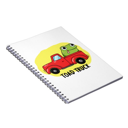 Tow Truck Pun Notitieboek (Rechterzijde)