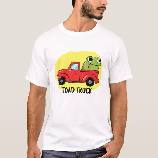 Tow Truck Pun T-shirt (Voorkant)