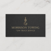 Tow Truck Service QR Code Visitekaartje (Voorkant)