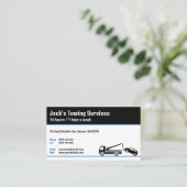 Tow Truck Services | Altijd en altijd uw werk Visitekaartje (Staand voorkant)