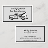 Tow Truck Services Visitekaartje (Voorkant / Achterkant)