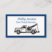 Tow Truck Services Visitekaartje (Voorkant)