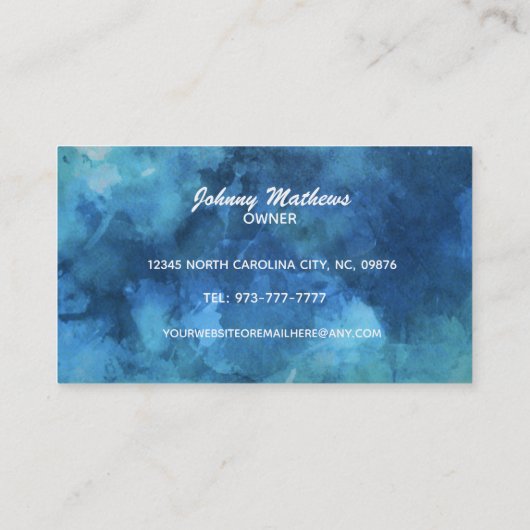 Tow Truck Slogans Visitekaartjes (Achterkant)