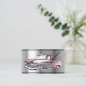 Tow Truck tekening Auto visitekaartje (Staand voorkant)