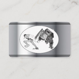 Tow Truck tekening Auto visitekaartje