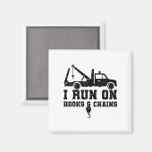 Tow Truck | Tow Truck Car Breakdown Giften Magneet (Voorkant / Achterkant)