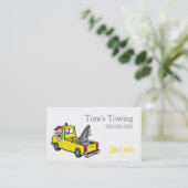 Tow Truck Towing Visitekaartje Road Service (Staand voorkant)