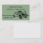 Tow Truck-Visitekaartje Visitekaartje (Voorkant / Achterkant)
