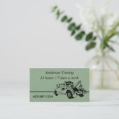 Tow Truck-Visitekaartje Visitekaartje (Staand voorkant)