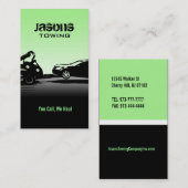 Tow Truck-Visitekaartjes Visitekaartje (Voorkant / Achterkant)