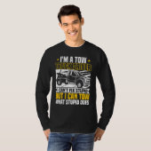 Tow Trucker, I Can't Fix Stupid, Tow Truck Operato T-shirt (Voorkant volledig)