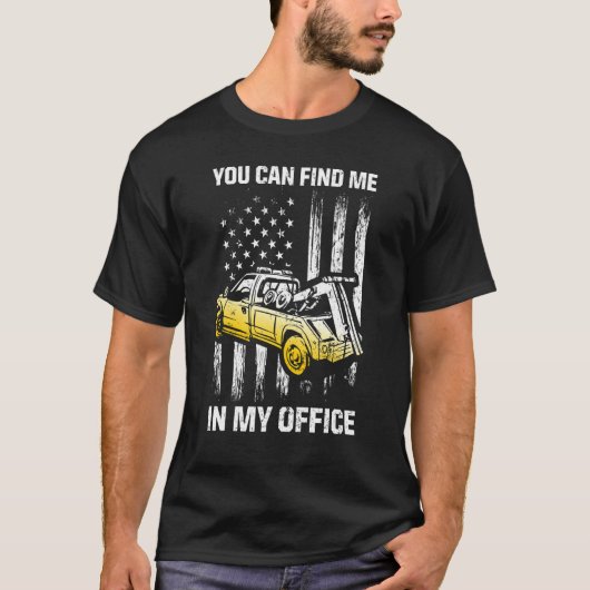 Tow Trucker Tow Truck Driver Tow Operator Breakdow T-shirt (Voorkant)