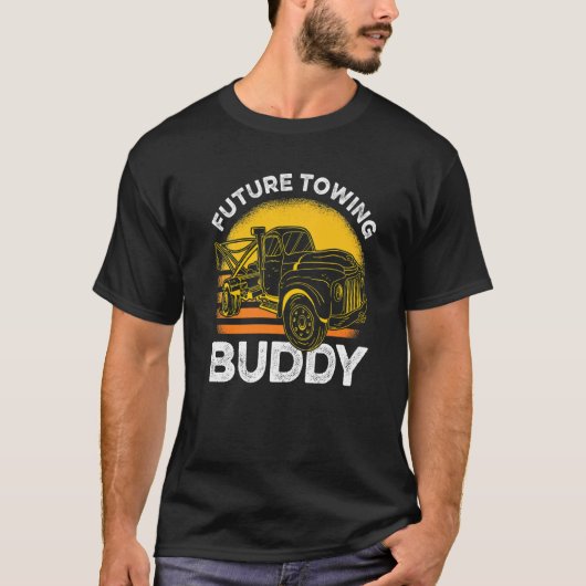 Tow Trucker Tow Truck Driver Tow Operator Breakdow T-shirt (Voorkant)