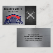 Tow Trucking | Wrenches | Auto Services Visitekaartje (Voorkant / Achterkant)