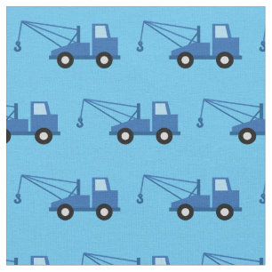 Tow Trucks Cute Boys Kinder Stof