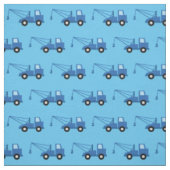 Tow Trucks Cute Boys Kinder Stof (Swatch)