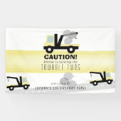 Towable Twos Wrecker 2e verjaardag Banner (Horizontaal)