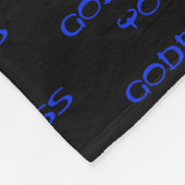 Towanda Goddess Yoni Fleece Deken (Hoek)