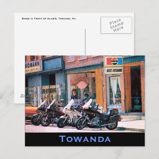 Towanda (Pa) Briefkaart (Voorkant / Achterkant)