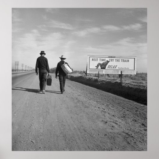 Toward L.A. - 1937 Poster (Voorkant)