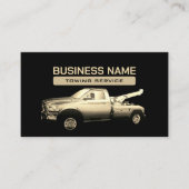 Towbedrijf Gold Tow Truck Professional Visitekaartje (Voorkant)