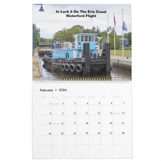 Towboot " J. Arnold Witte" kalender 2022 (Feb 2026)