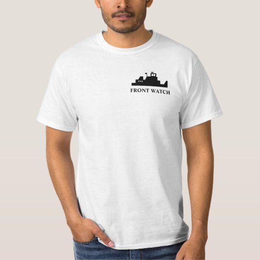 Towboot Logo T-Shirt vooraan (Voorkant)