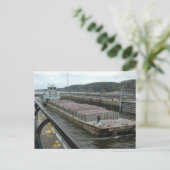 Towboten op de Mississippi Briefkaart (Staand voorkant)