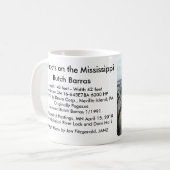 Towboten op de Mississippi Koffiemok (Voorkant links)
